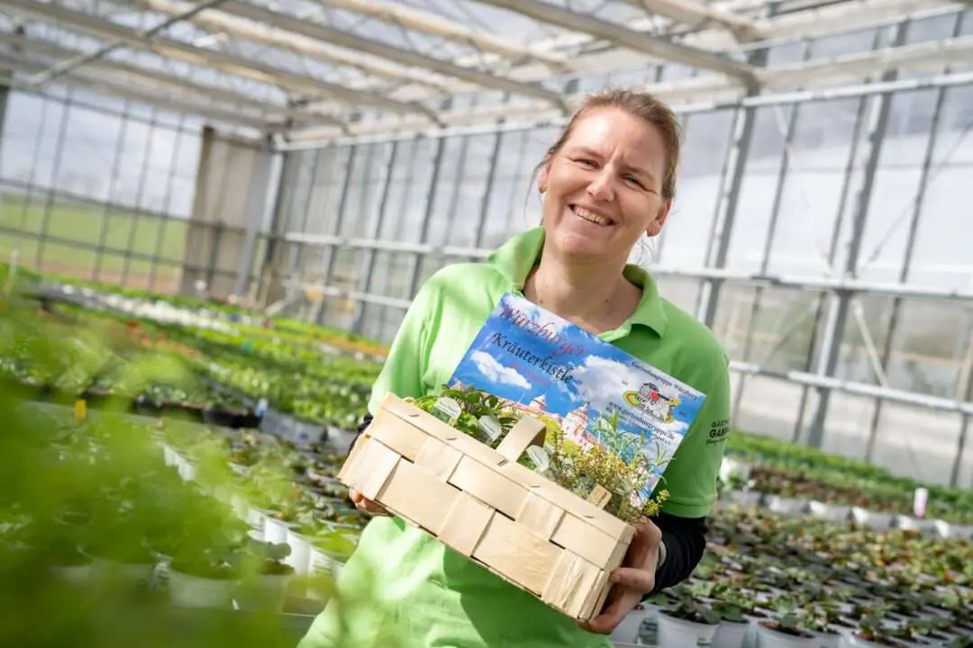 Das Kräuterkistle der Gartenbaugruppe Würzburg