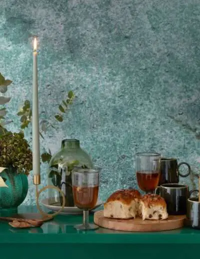 Gemütlicher Advent mit weißen Poinsettia by Stars for Europe