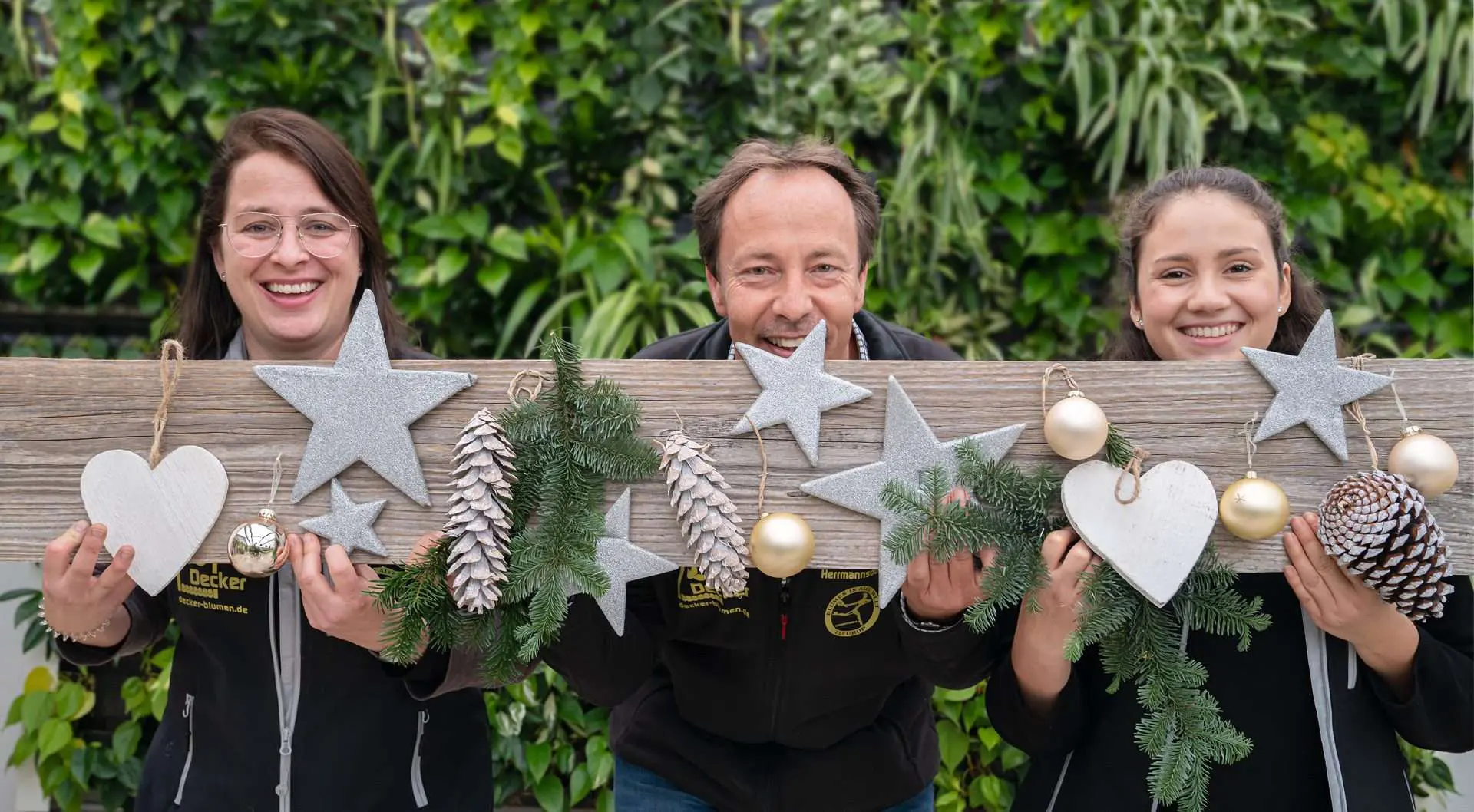Blumenhaus Decker Team Weihnachten