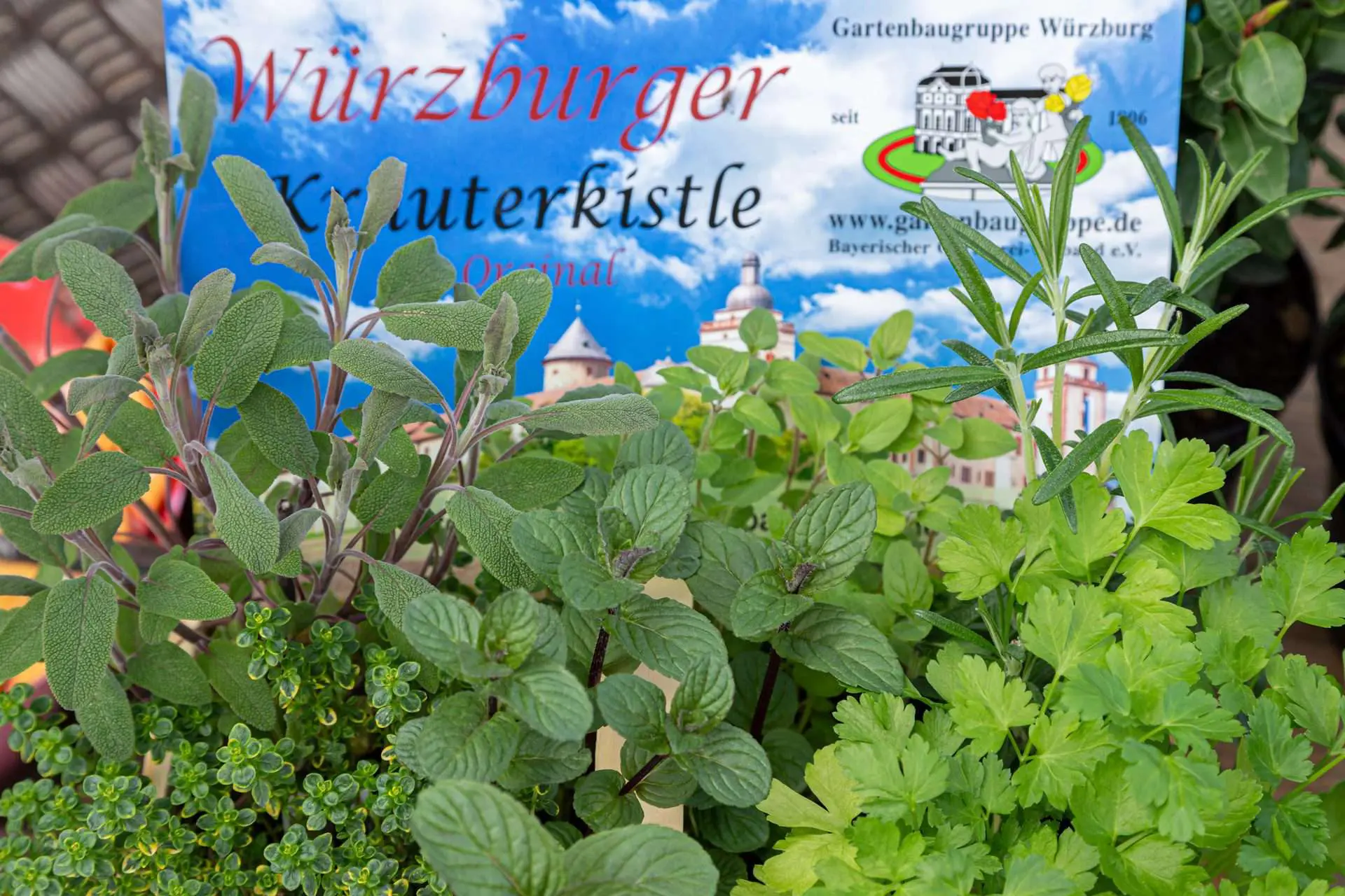 Gartenbaugruppe Würzburg – Würzburger Kräuterkistle