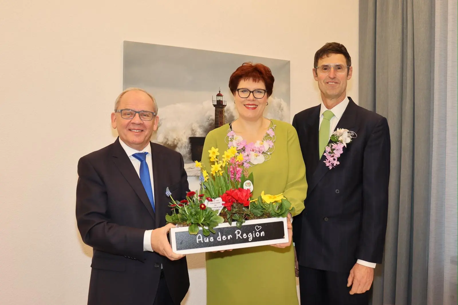 GGW Valentinspaar beim unterfränkischen Regierungspräsident Dr Eugen Ehmann 2024