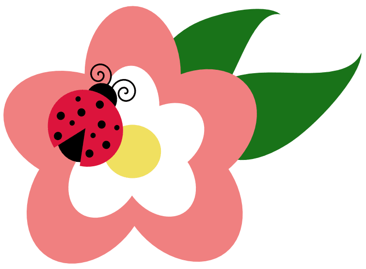 Nützling Marienkäfer Auf Blume Nützling Marienkäfer Auf Blume