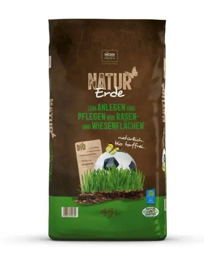 torffreie erde rasen und wiese